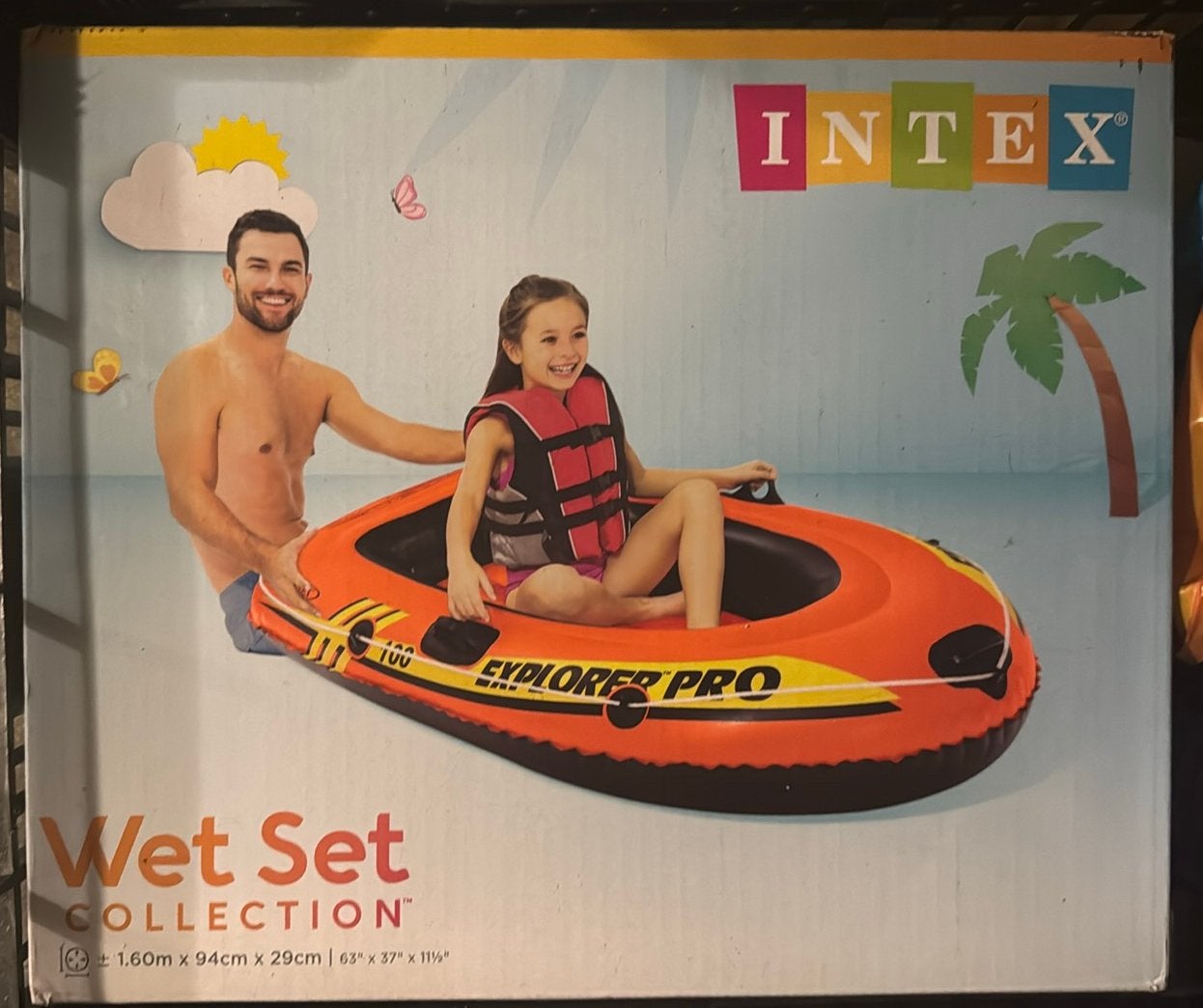 Intex Wet Set Collection Explorer Pro opblaasboot, Ophalen, Nieuw