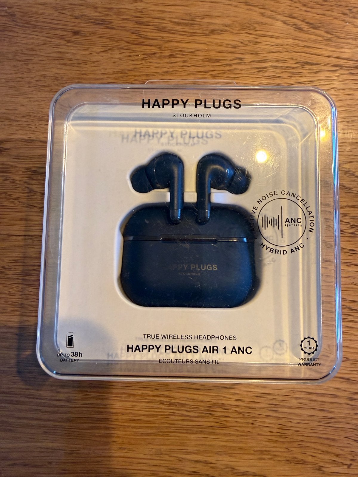 Happy Plugs Air 1 ANC, Overige merken, In-ear, Ophalen of Verzenden, Blauw