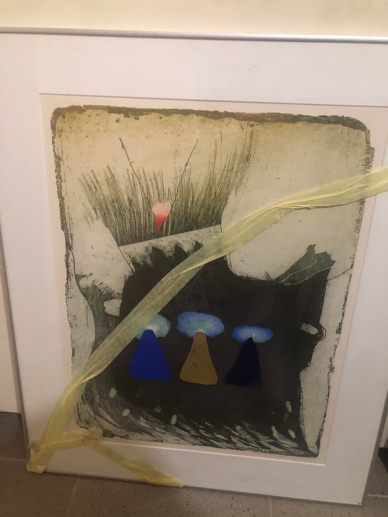 Schilderij Michael van Overbeeke, moet nieuwe lijst om, Ophalen