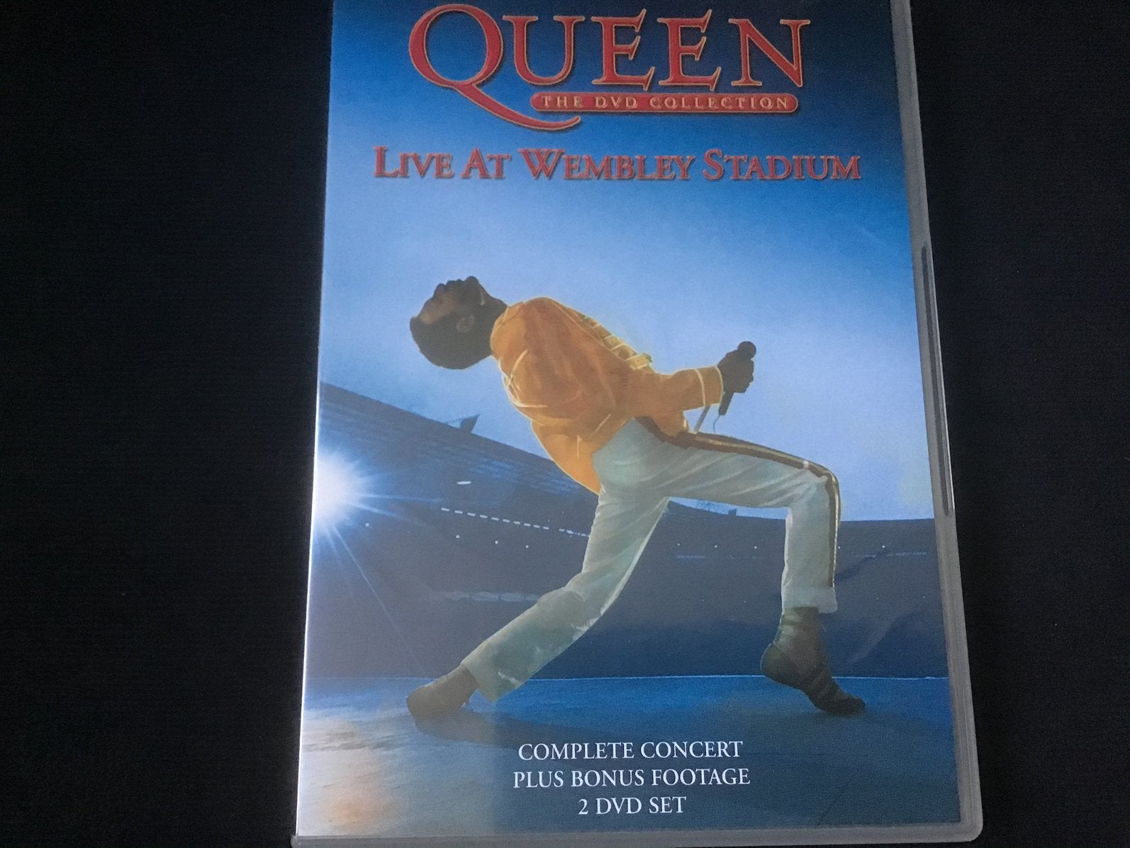 Queen, Live at Wmbley Stadium Complete Concert  2dvd-set, Alle leeftijden, Ophalen of Verzenden, Zo goed als nieuw