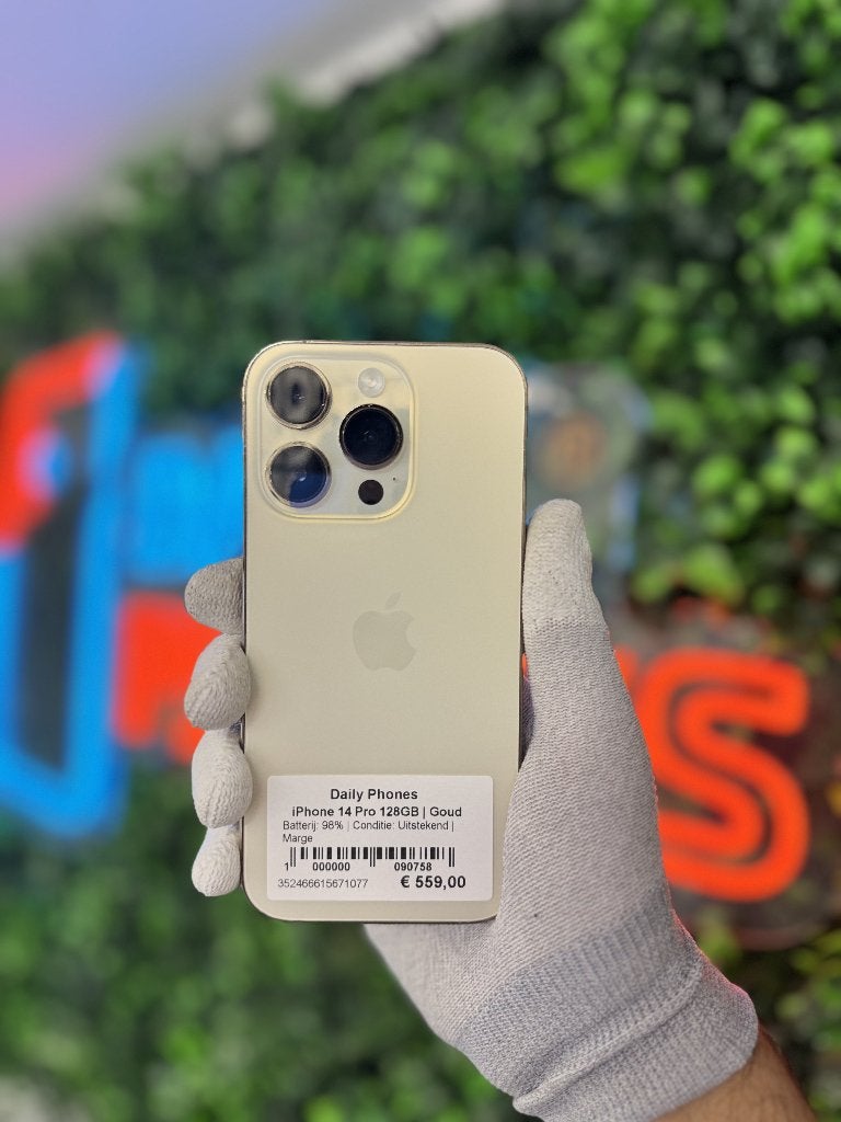 Zo goed als nieuw Apple iPhone 14 Pro 128GB, Ophalen of Verzenden, Zo goed als nieuw