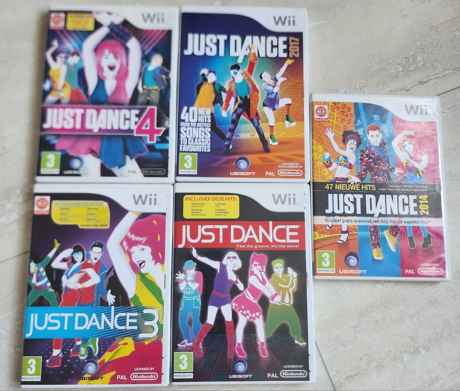 Just Dance Wii games, Ophalen, Muziek, Gebruikt, Eén computer
