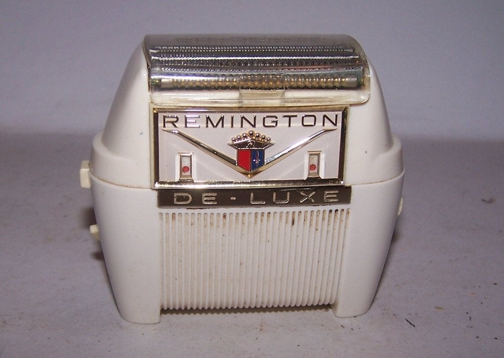 Prachtige vintage Remington De Luxe Rollamatic scheermachine, Ophalen of Verzenden