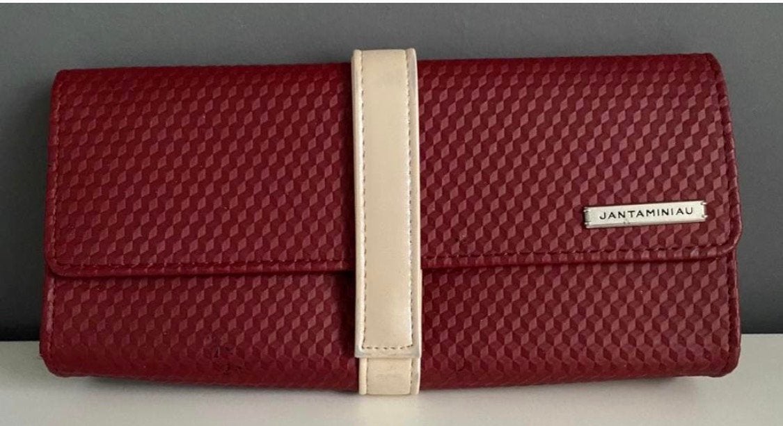 Jan Taminiau Clutch, Ophalen of Verzenden, Zo goed als nieuw, Rood, Avondtasje