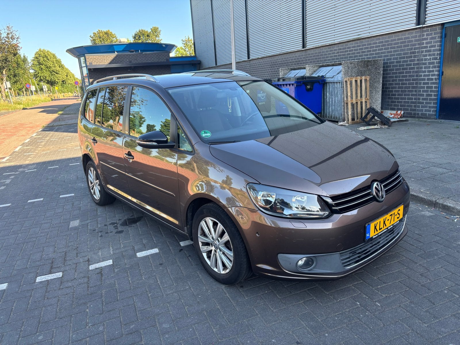 Volkswagen Touran 1.4 TSI 103KW 2011 Bruin, Auto's, Volkswagen, Voorwielaandrijving, 15 km/l, 1416 kg, 4 cilinders