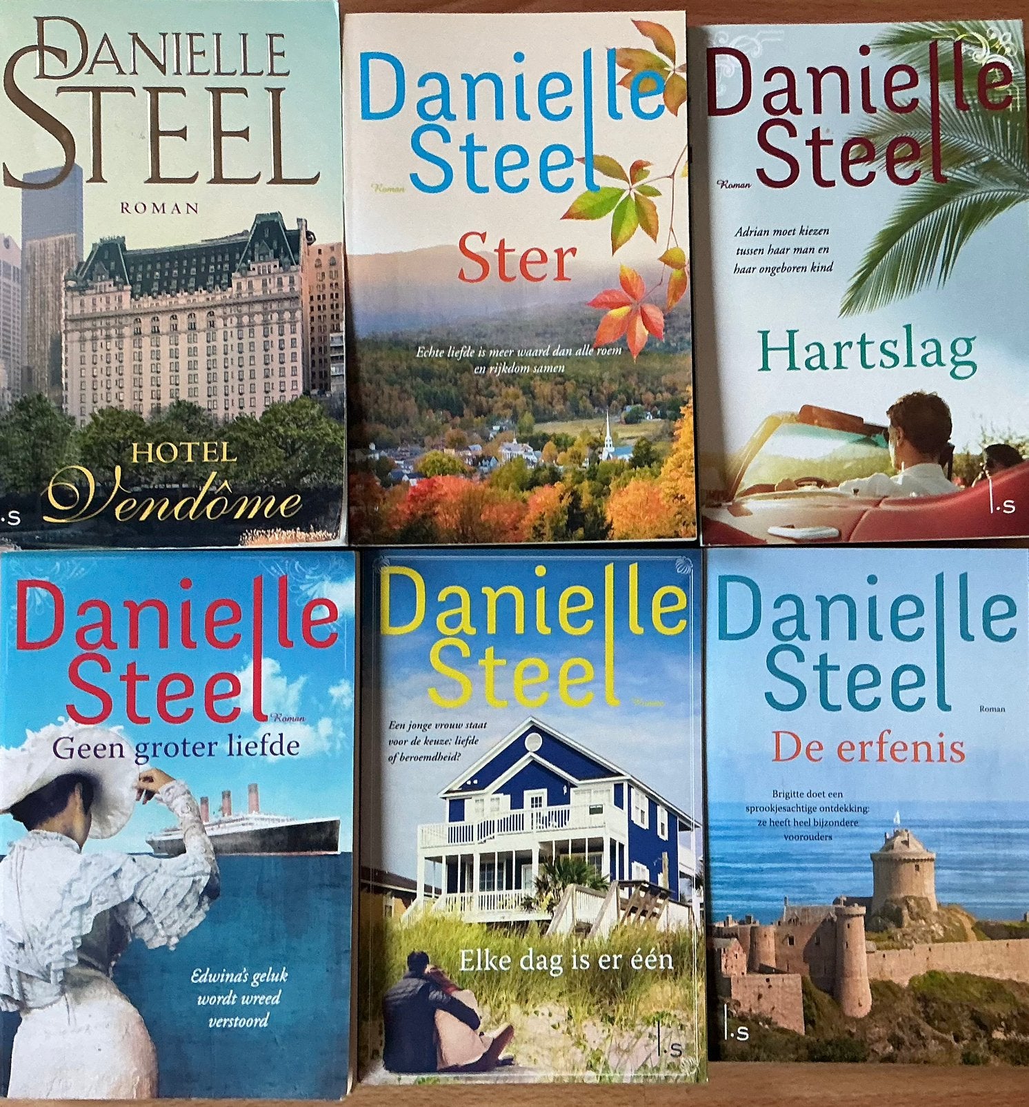 Danielle  Steel.       ( 6 boeken ), Ophalen, Zo goed als nieuw
