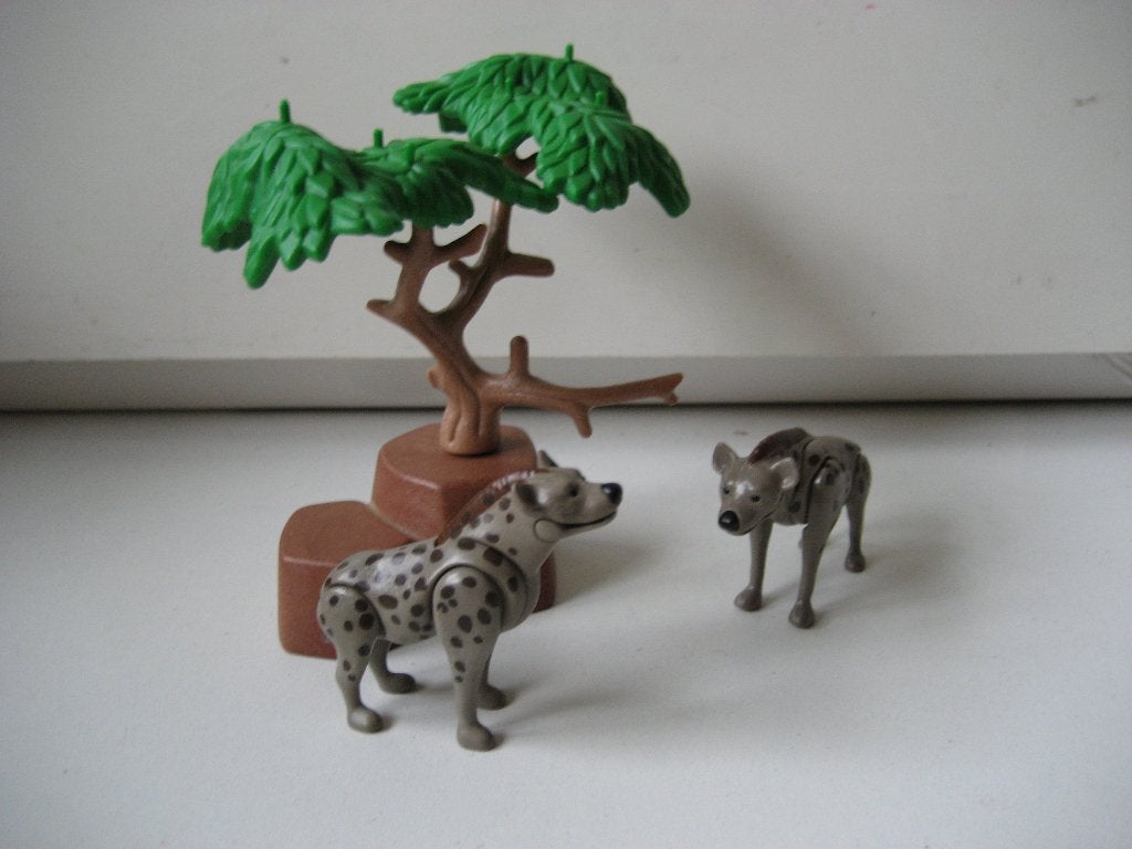 playmobil rots met hyena's, Ophalen of Verzenden, Zo goed als nieuw
