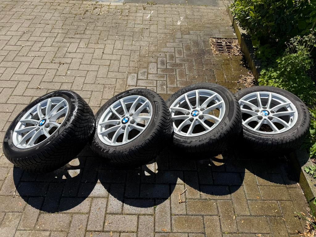 BMW style 378 Landsail 4-Seasons 3 set, Ophalen, Gebruikt, 16 inch, Banden en Velgen