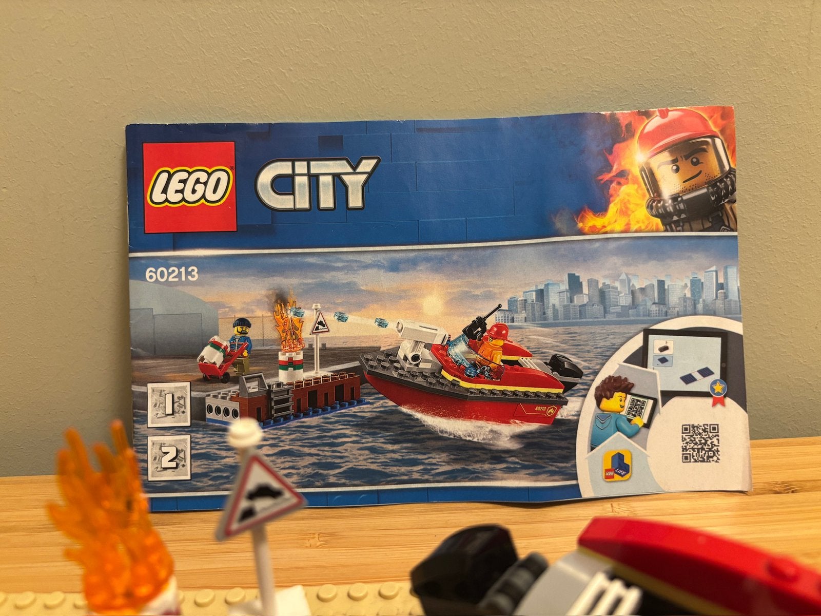 LEGO 60106 Brandweer Starterset, Kinderen en Baby's, Ophalen of Verzenden, Zo goed als nieuw