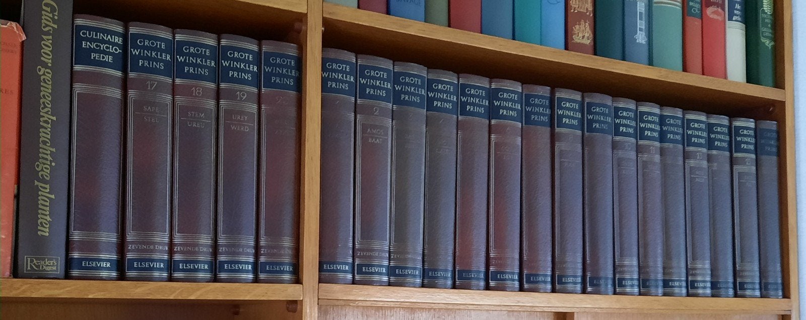 Complete set Grote Winkler Prins Encyclopedie (20 delen), Boeken, Ophalen, Gelezen, Algemeen, Complete serie