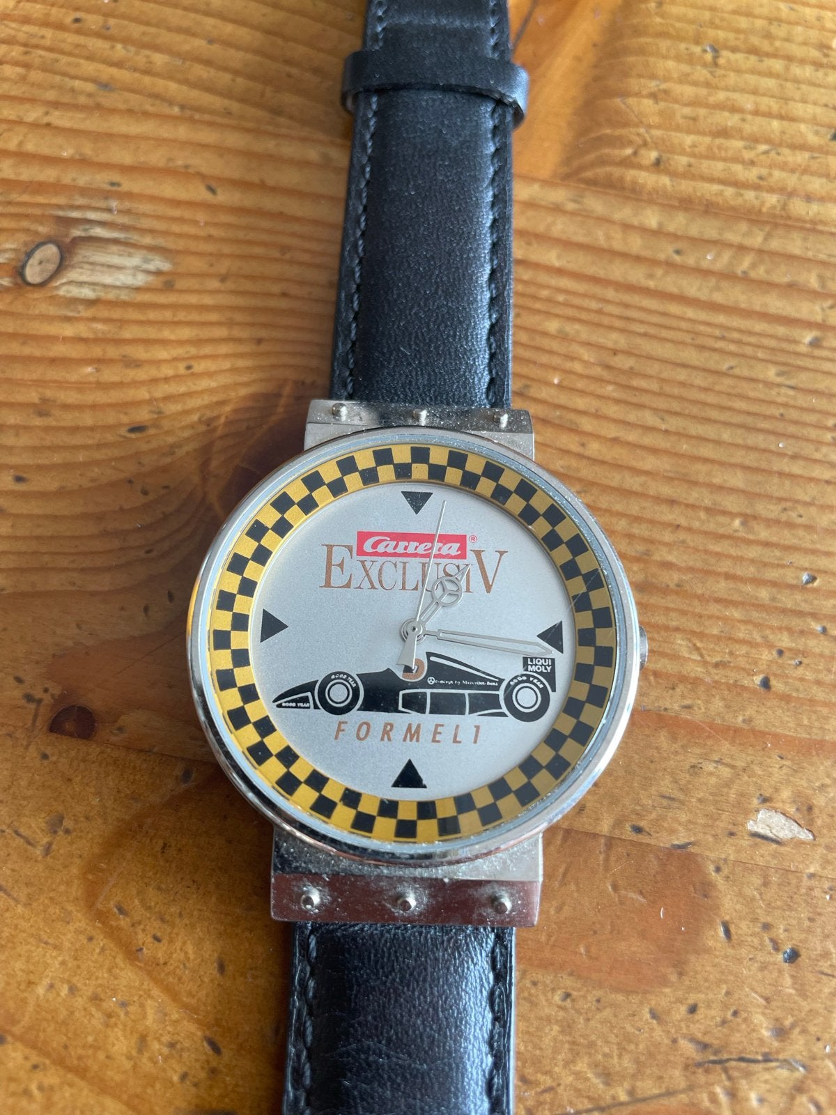 Nieuw Carrera Exclusiv Formule 1 Horloge - 30 Jaar Oud, Ophalen of Verzenden, Nieuw, Elektrisch, Overige merken