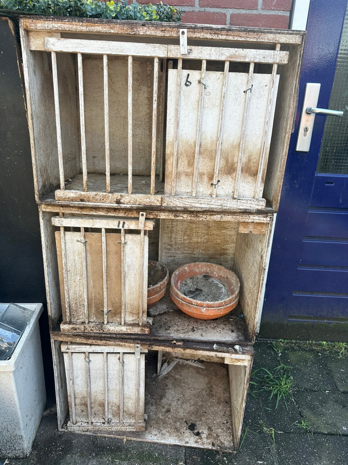 3 losse duivenhokken, Dieren en Toebehoren, Vogels | Duiven, Meerdere dieren