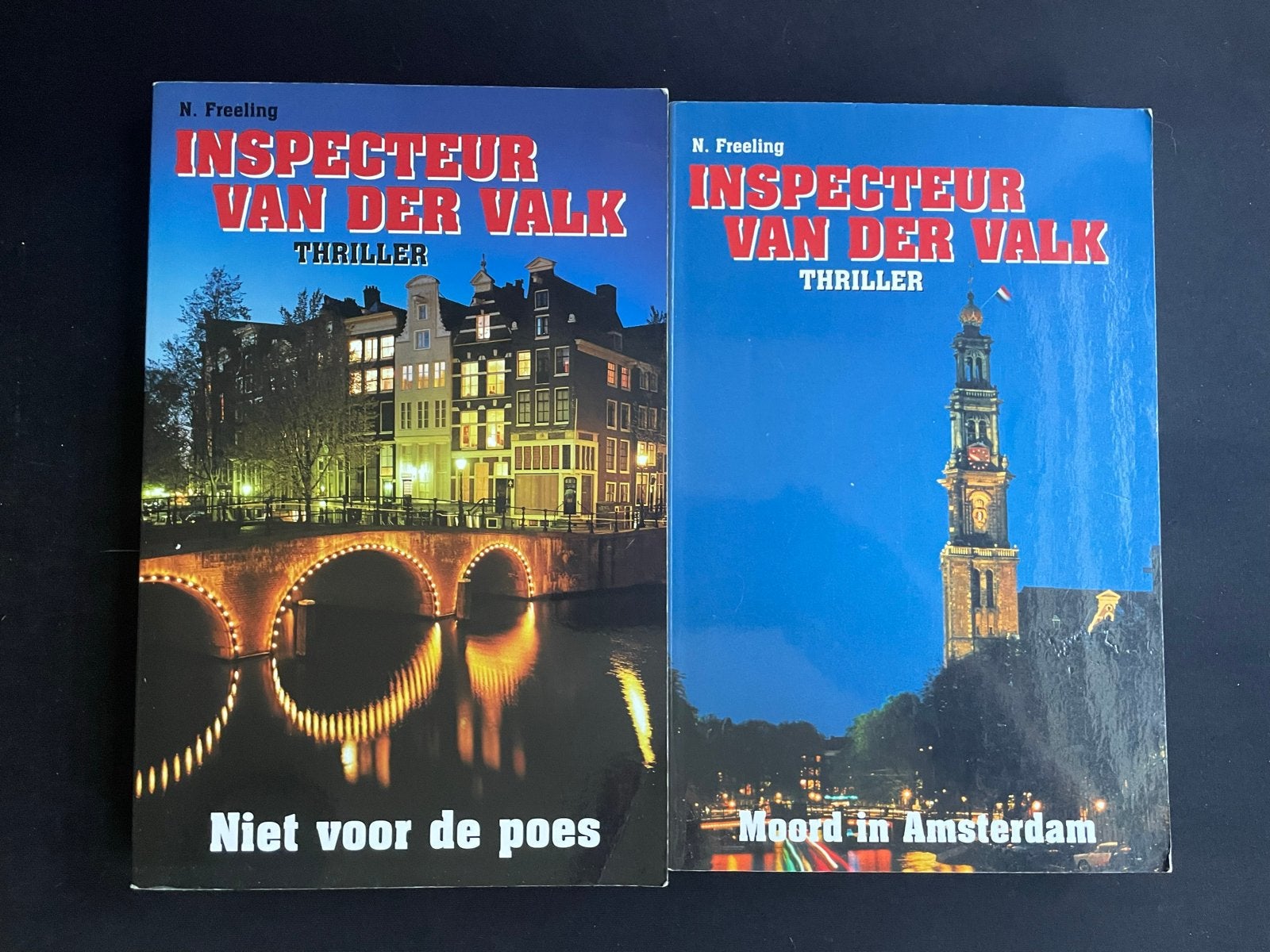 Inspecteur Van der Valk Thriller - 2 boeken N. Freeling, Ophalen of Verzenden, Gelezen, Nederland
