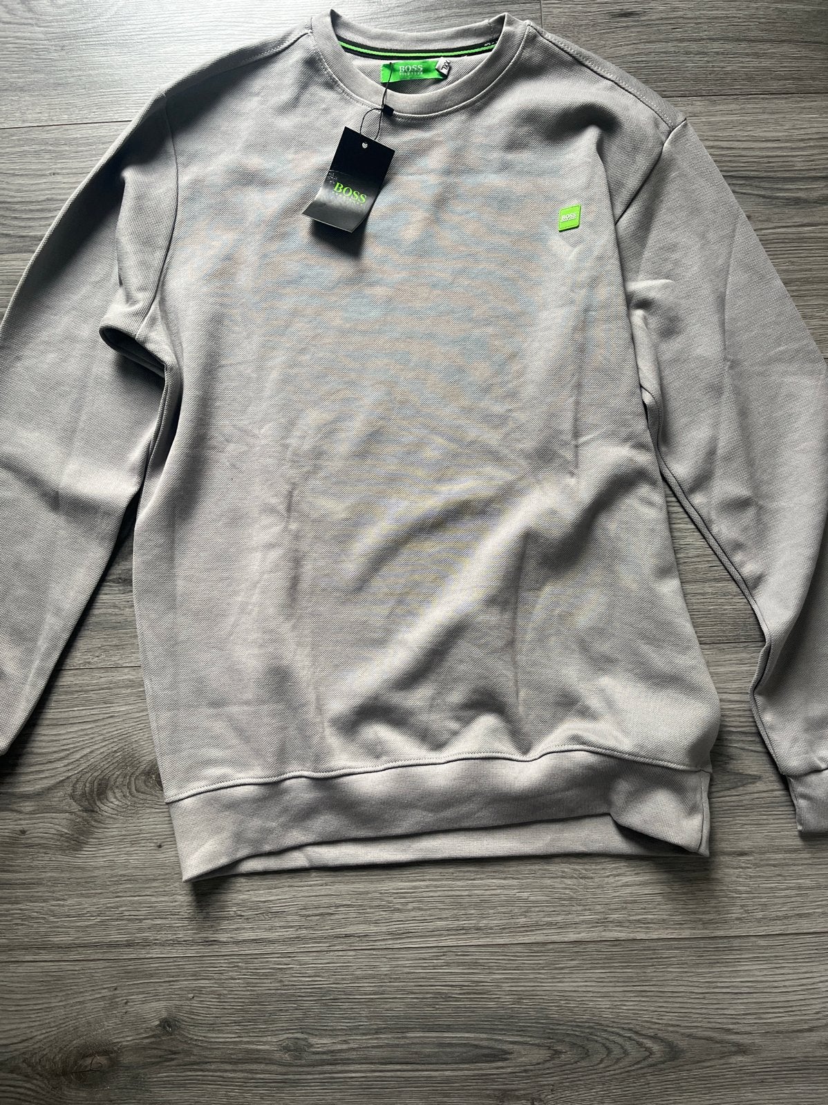 Stijlvolle Hugo Boss grijze heren trui M, Ophalen of Verzenden, Nieuw, Maat 48/50 (M), Grijs