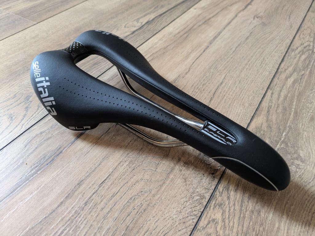 Selle Italia SLR TI316 Superflow, Racefiets, Kunststof, Ophalen of Verzenden, Zo goed als nieuw