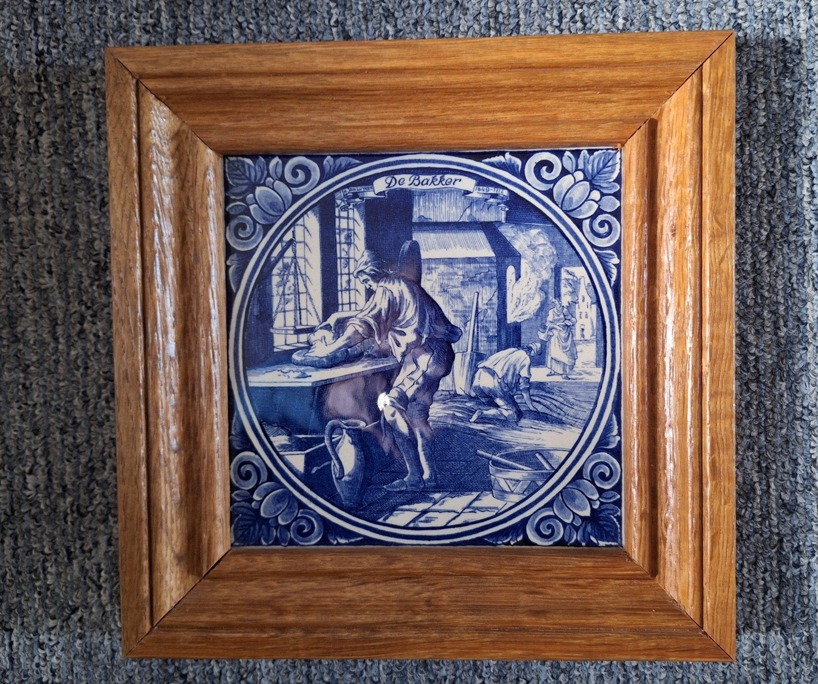 Tegel "De Bakker", Ophalen