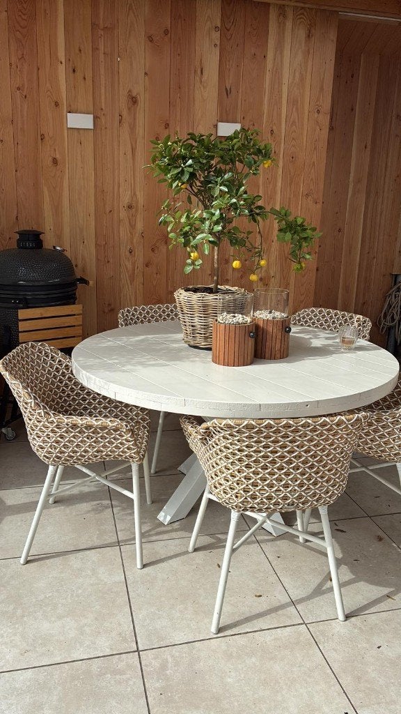 Hartman Tuinstoel, Ophalen, Gebruikt, Wicker