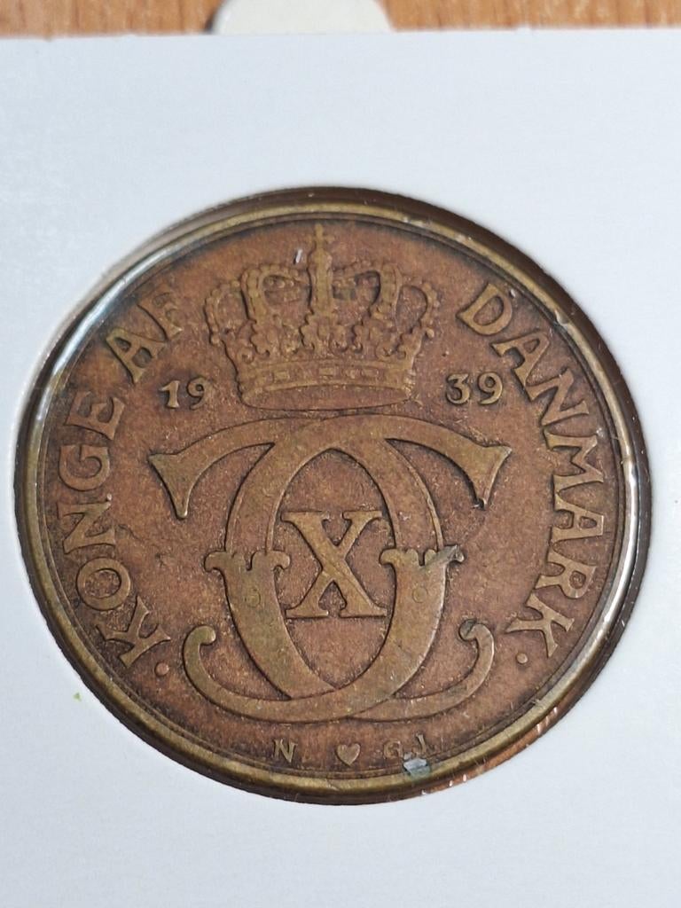 DENEMARKEN 2 kroner 1939 (#138), Ophalen of Verzenden, Overige landen, Losse munt