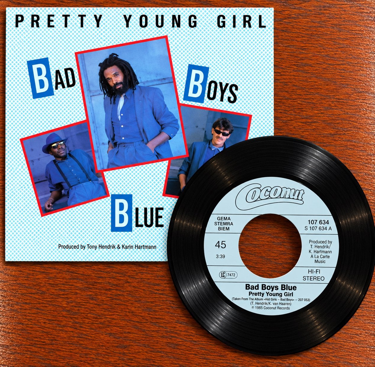 Bad Boys Blue – Pretty Young Girl / Single Nieuwstaat / 7-10, Ophalen of Verzenden, Zo goed als nieuw