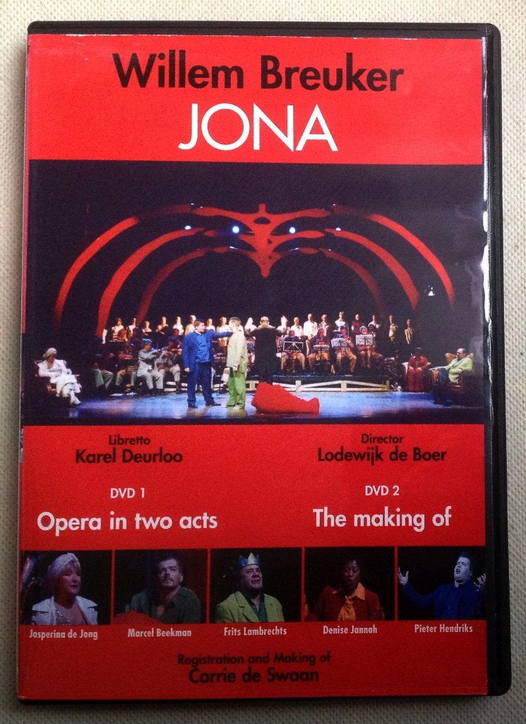 Jona de Neezegger Willem Breuker Karel Deurloo 2DVD, Verzenden, Alle leeftijden, Nederlands, Concert