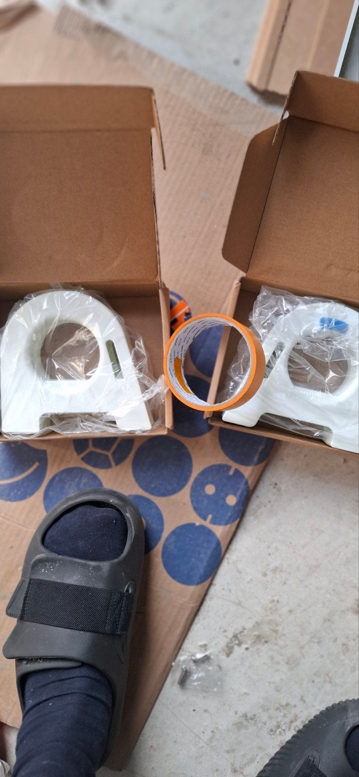 Afplakken tape houder, Ophalen of Verzenden, Nieuw, Wit