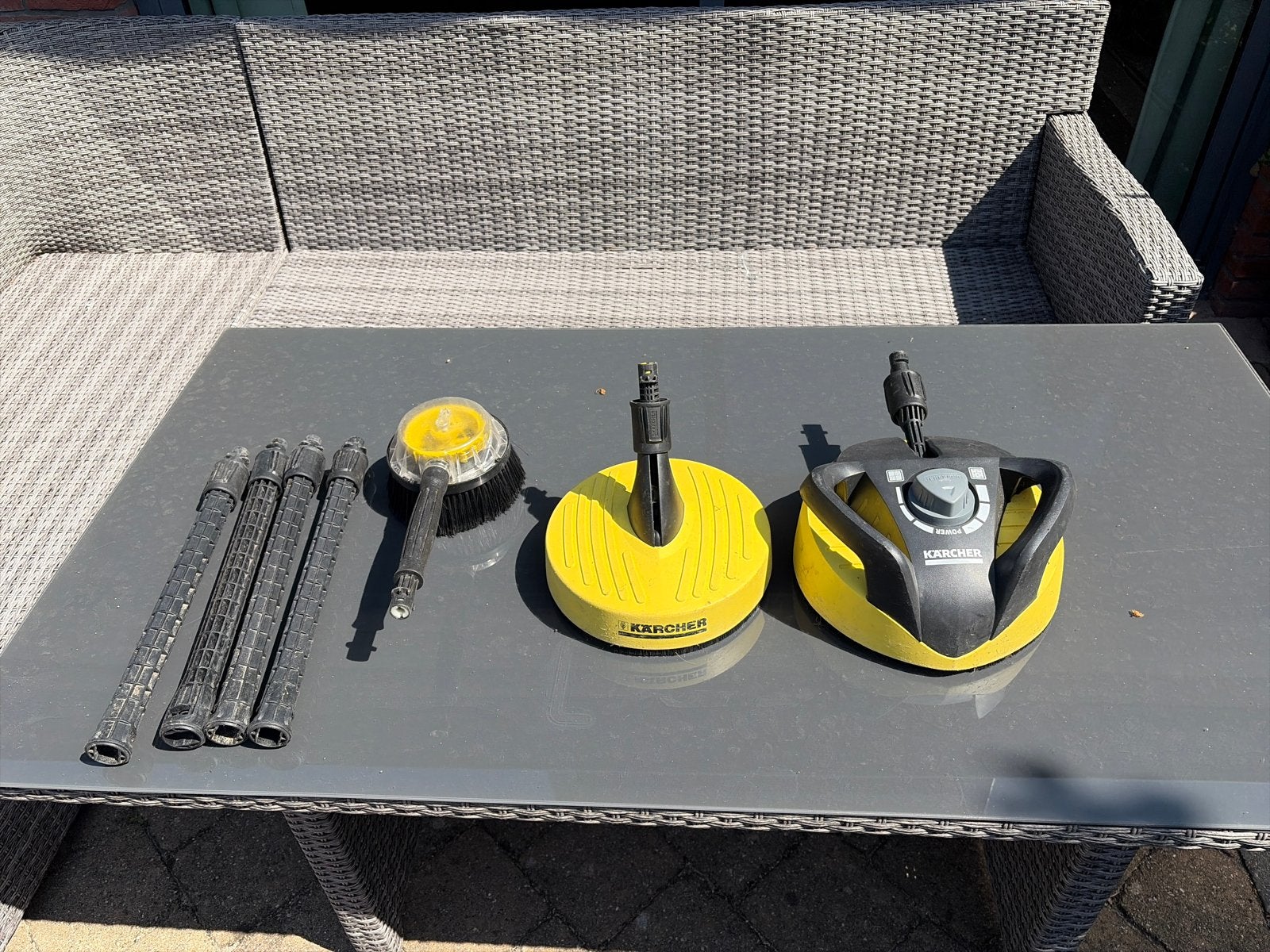 Kärcher T-Racer T5 en T350 terrasreinigers met borstel, Ophalen, Gebruikt, Overige typen