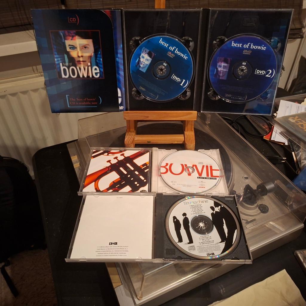 David Bowie CD's en DVD's: Tin Machine, Black Tie White Nois, Ophalen of Verzenden, 1990 - 1999, Gebruikt