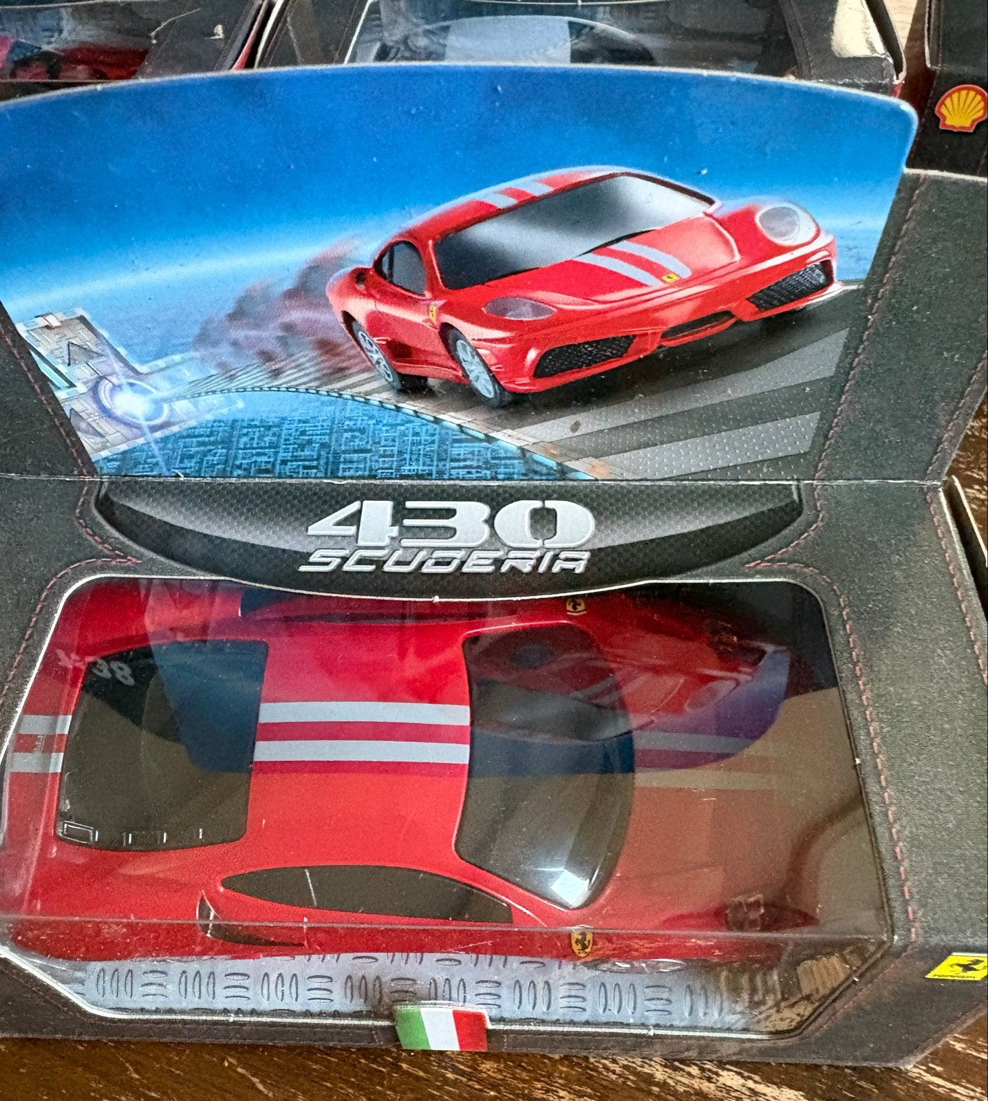 Ferrari 430 Scuderia modelauto - Shell collectie, Ophalen of Verzenden, Nieuw, Auto, Overige merken