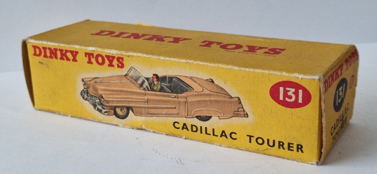 Dinky Toys 131 Cadillac Tourer (Empty Box), Hobby en Vrije tijd, Modelauto's | 1:43, Gebruikt, Auto, Dinky Toys, Verzenden