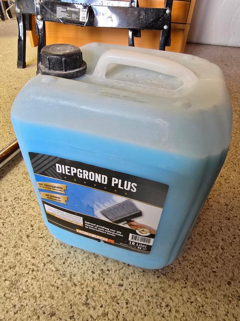 Ongeopend Hornbach Diepgrond Plus 10L Voorstrijk, Ophalen of Verzenden, Nieuw