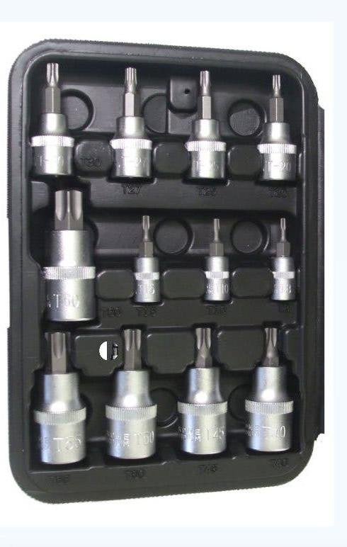 12 delig torx bitdoppenset Stahlkaiser, Ophalen of Verzenden, Nieuw