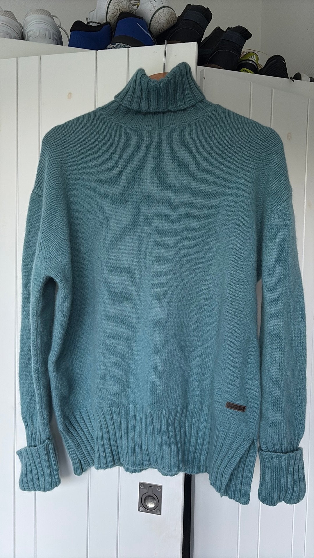 Myst 100% soft wollen trui met kol L, Kleding | Dames, Ophalen of Verzenden, Zo goed als nieuw