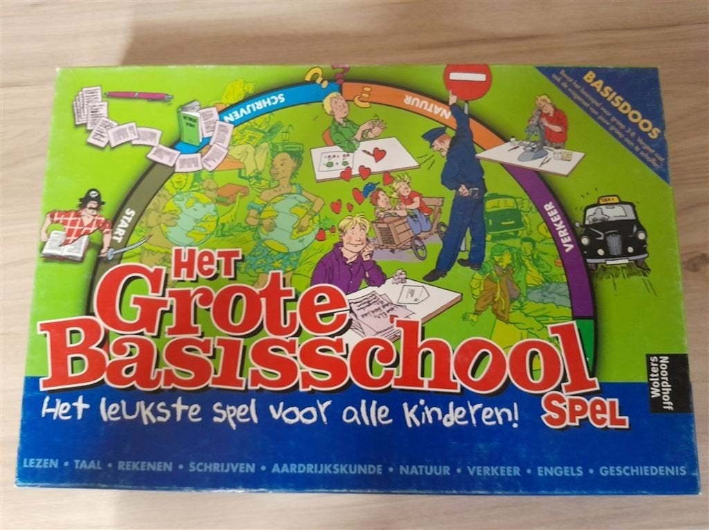 het grote basisschoolspel [s1205], Verzenden, Zo goed als nieuw