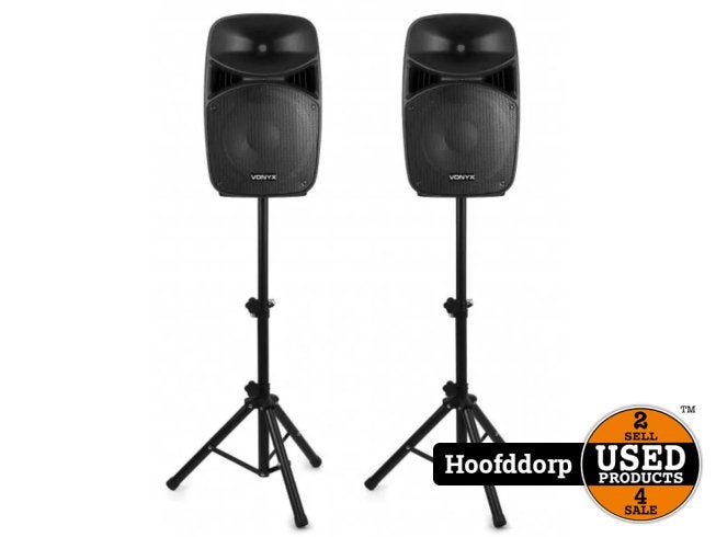 Fenton VPS122A Active Speakerset With Stands | Nieuw uit doo, Computers en Software, Pc speakers, Fenton, Zo goed als nieuw, Info@fenton.audio