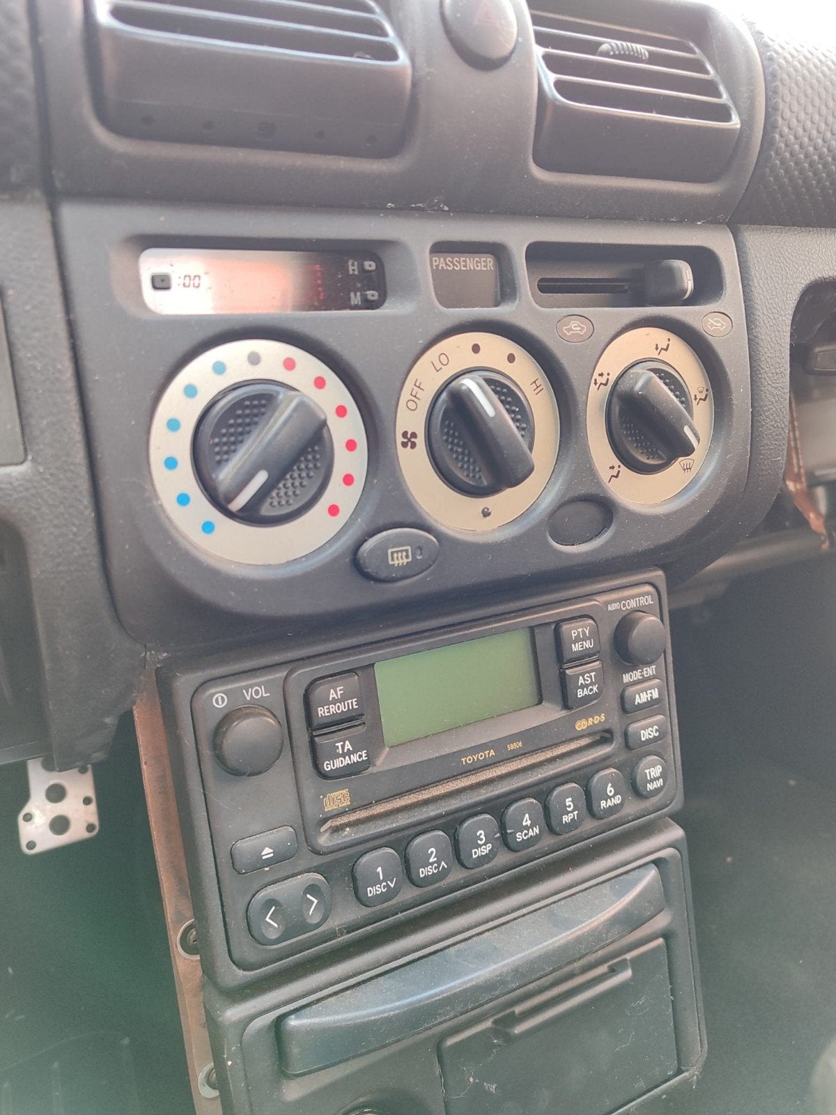Toyota radio en navigatie systeem, Ophalen