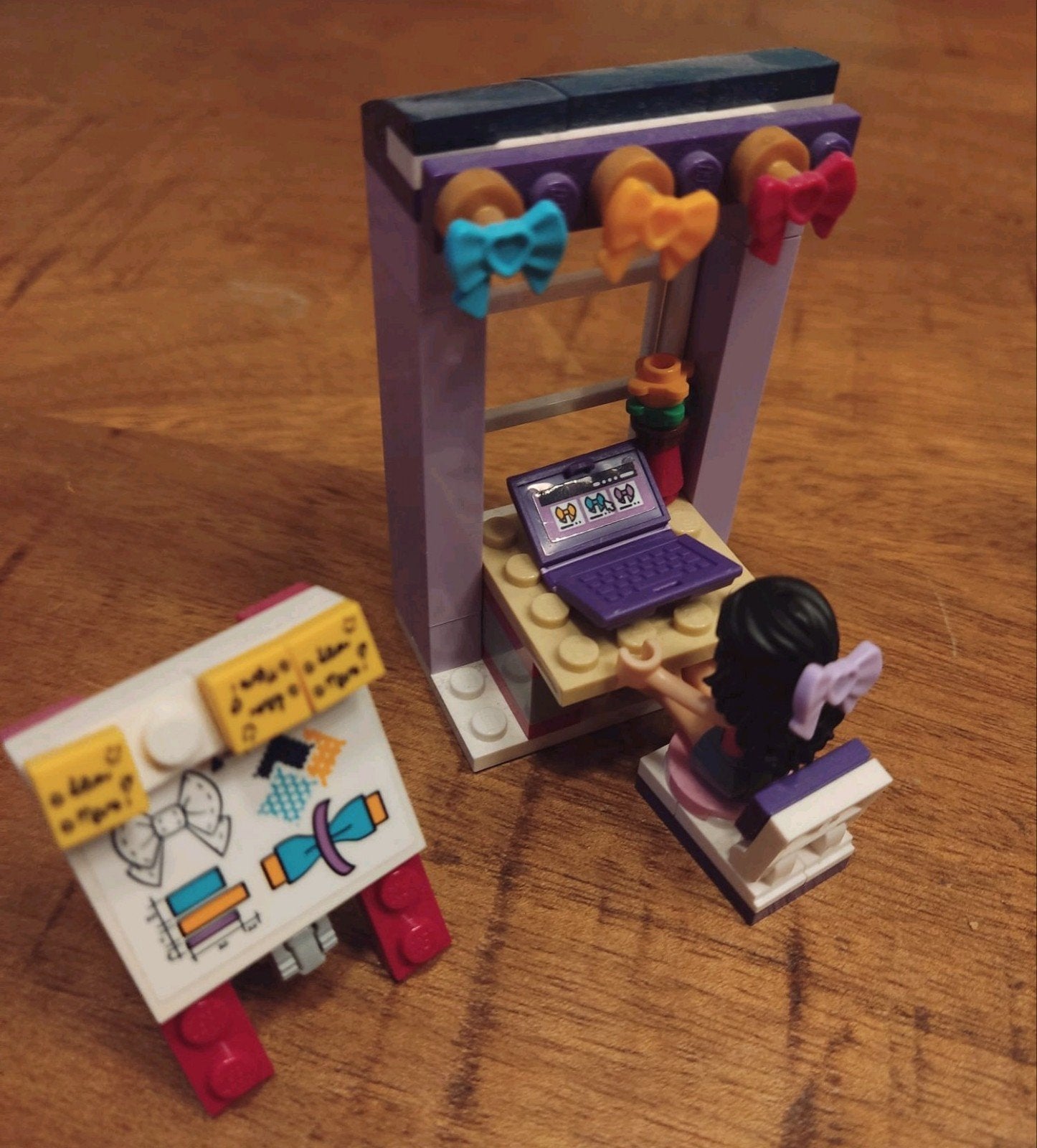 Lego Friends 41115 Emma's atelier, Lego, Friends, Ophalen of Verzenden, Zo goed als nieuw