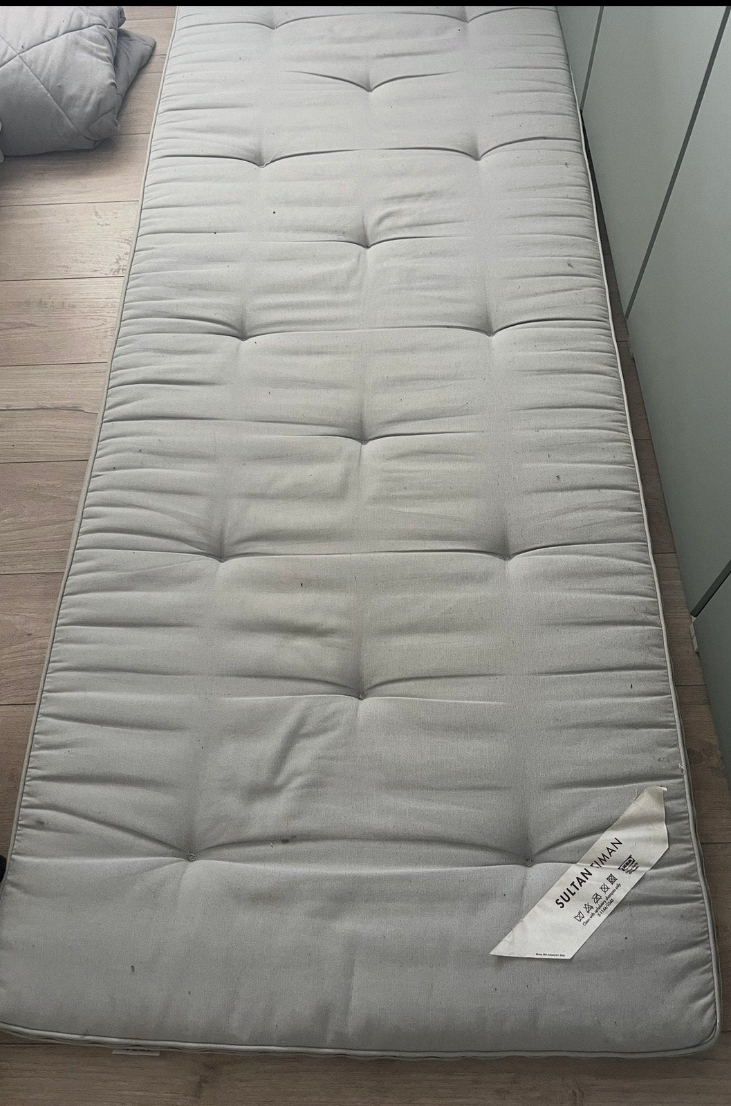 IKEA Sultan Topper - Eenpersoons, Ophalen, Gebruikt, 90 cm, Eenpersoons