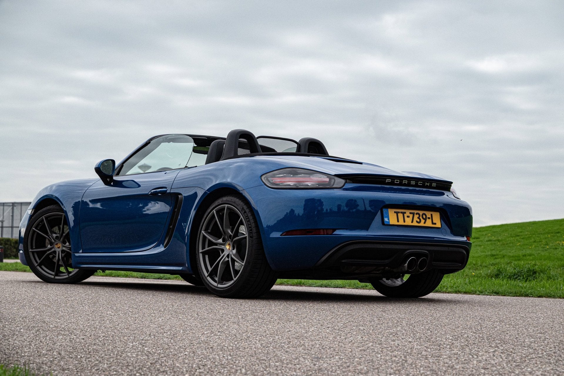 Porsche 718 Boxster 2.0 299PK - SPORTUITLAAT - SPORTCHRONO -, Auto's, Automaat, Achterwielaandrijving, Gebruikt, 4 cilinders