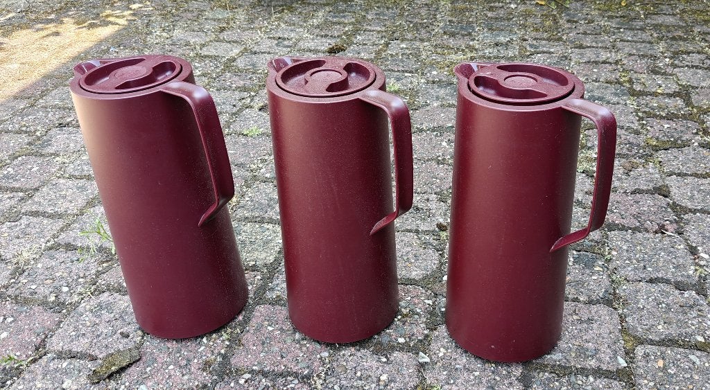 3 Thermosflessen Tefal, Ophalen, Overige typen, Kunststof, Zo goed als nieuw