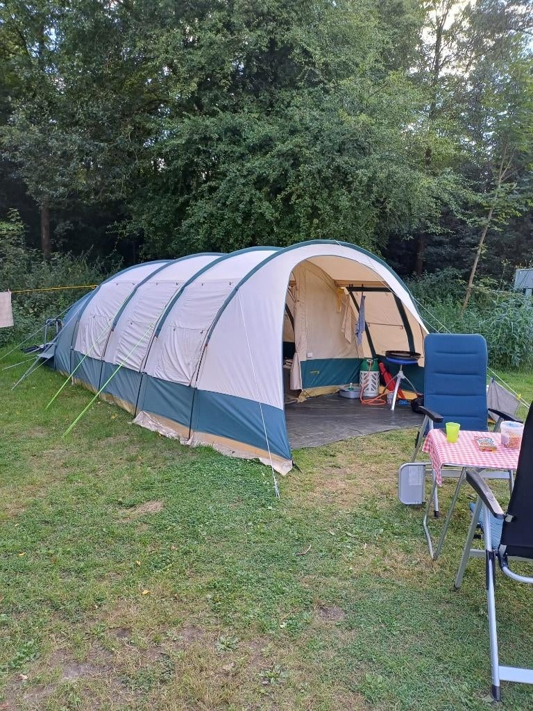 Obelink Impression 6 tunneltent, Caravans en Kamperen, Ophalen, Gebruikt, Tot en met 6