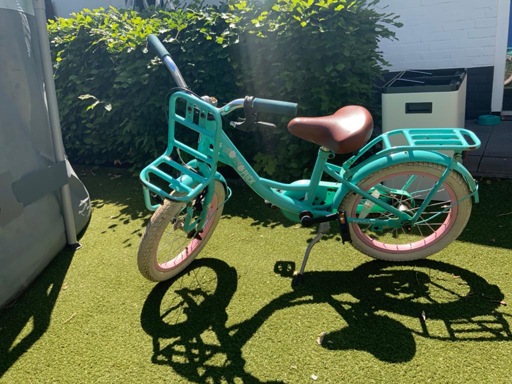 Kinderfiets, Ophalen, Gebruikt, 16 tot 20 inch