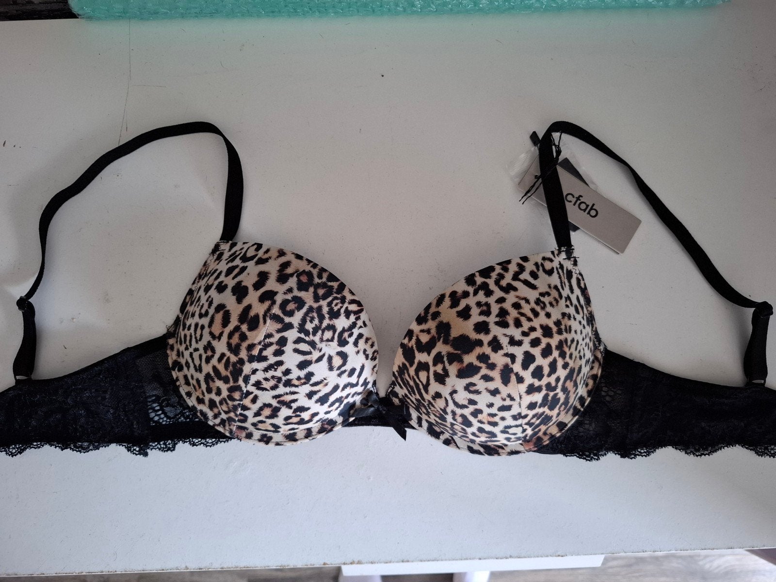 Nieuwe CFAB Push-up BH - Maat 75C - Luipaardprint, CFAB, Ophalen of Verzenden, Meerkleurig, BH