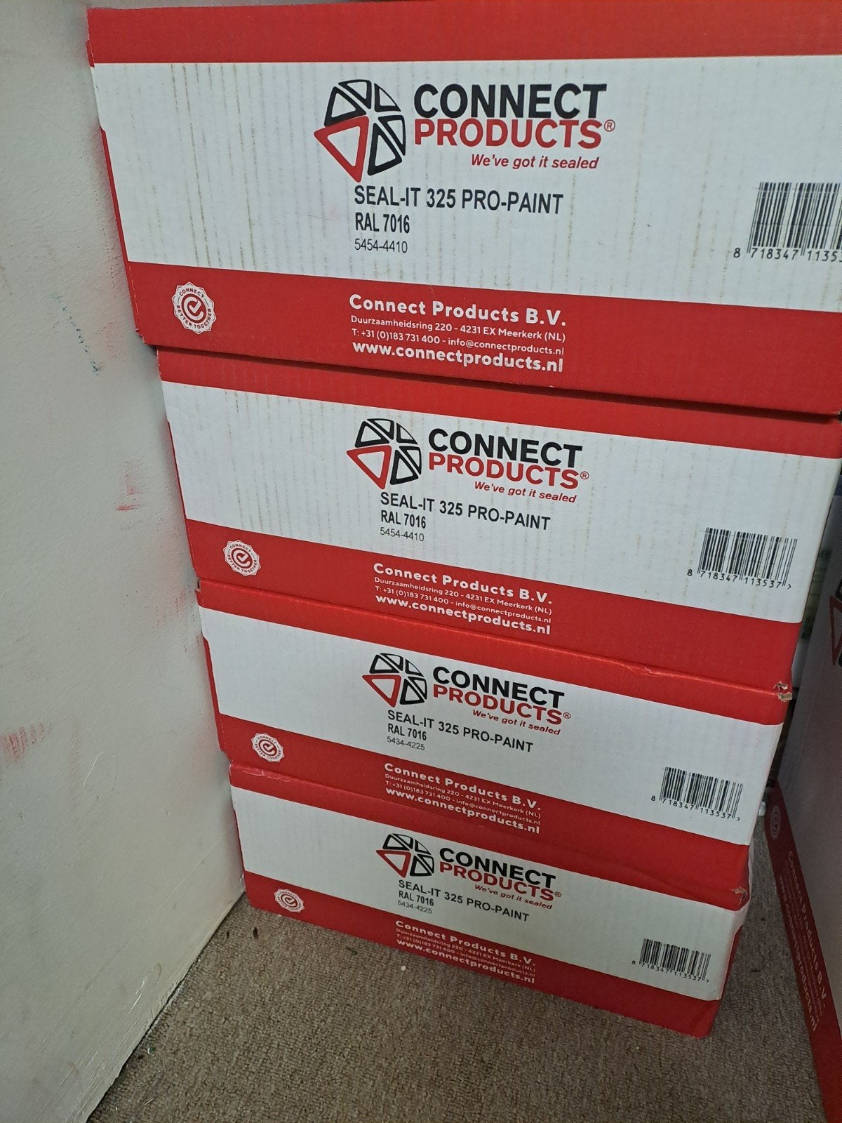 4 dozen glaskit 7016, Ophalen, 60 cm of meer, Nieuw, Minder dan 20 cm