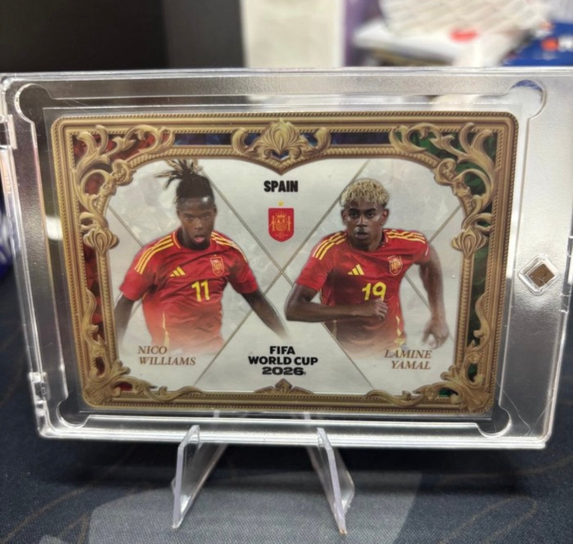 Lamine Yamal & Nico Williams Dual Card /299 Panini FIFA WC 2, Verzamelen, Sportartikelen en Voetbal, Verzenden, Nieuw, Buitenlandse clubs