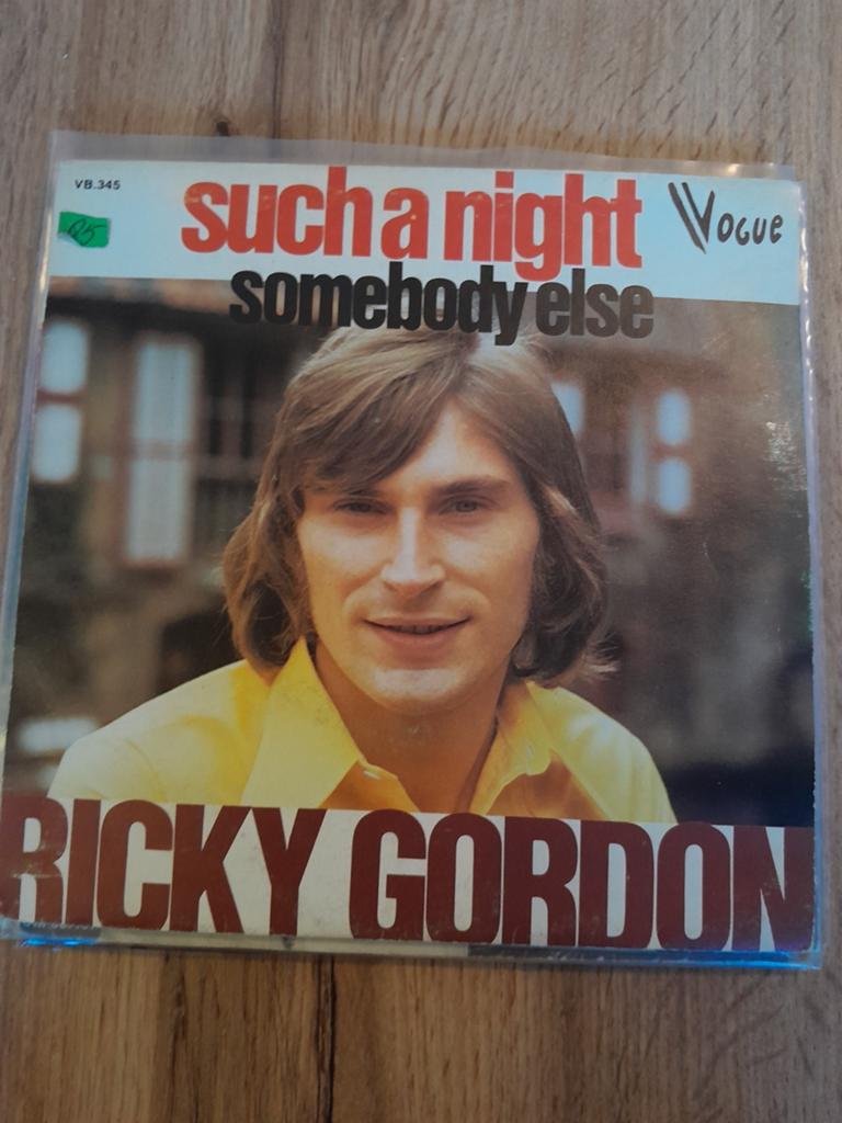 Ricky gordon 7 inch sucha night, Ophalen of Verzenden, Zo goed als nieuw, Pop