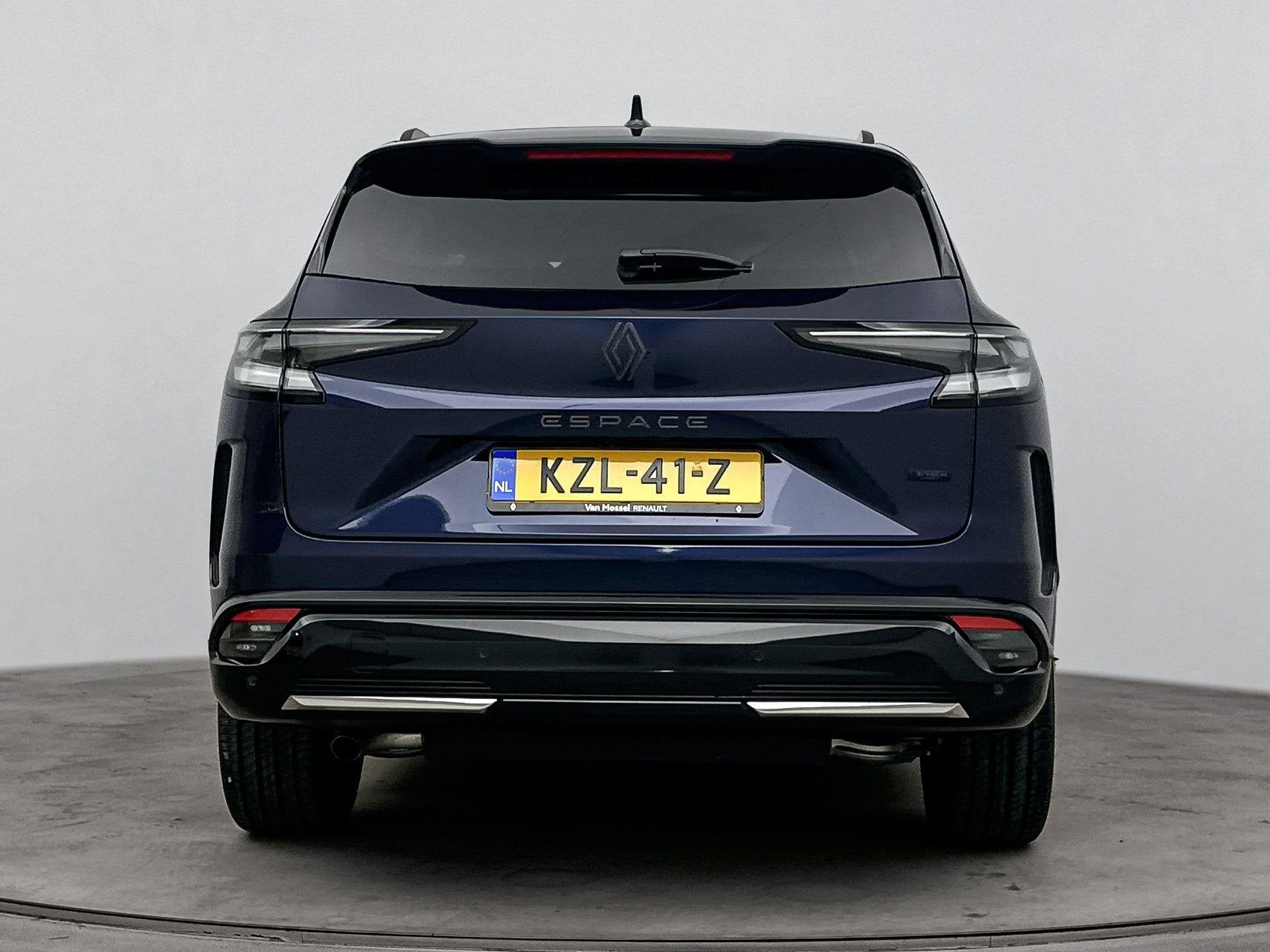 Renault Espace E-Tech full hybrid 200Pk iconic 5p. | Google, Auto's, Dealer onderhouden, Euro 6, 2 kWh, Blauw