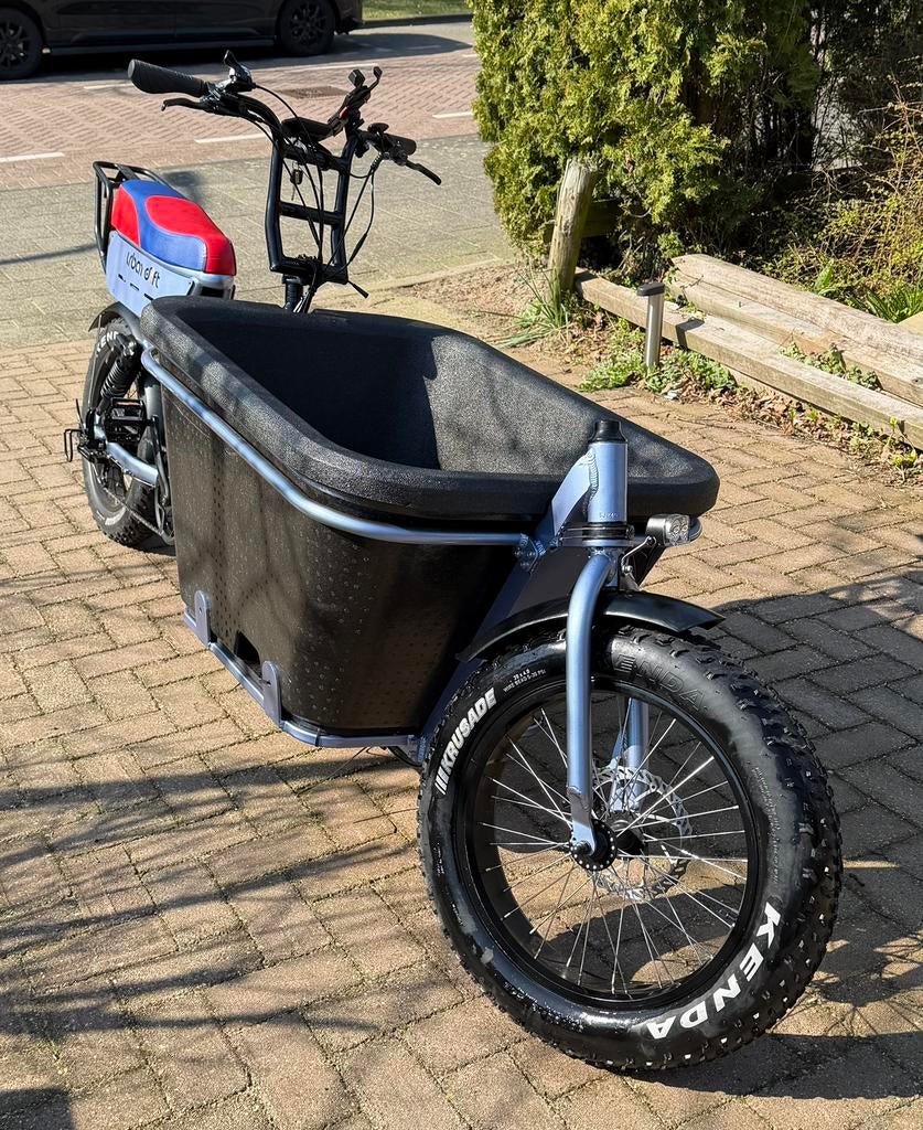 Unieke elektrische bakfiets slechts 290km, Fietsen en Brommers, Fietsen | Bakfietsen, Overige merken, Goederen, Elektrisch, Ophalen of Verzenden