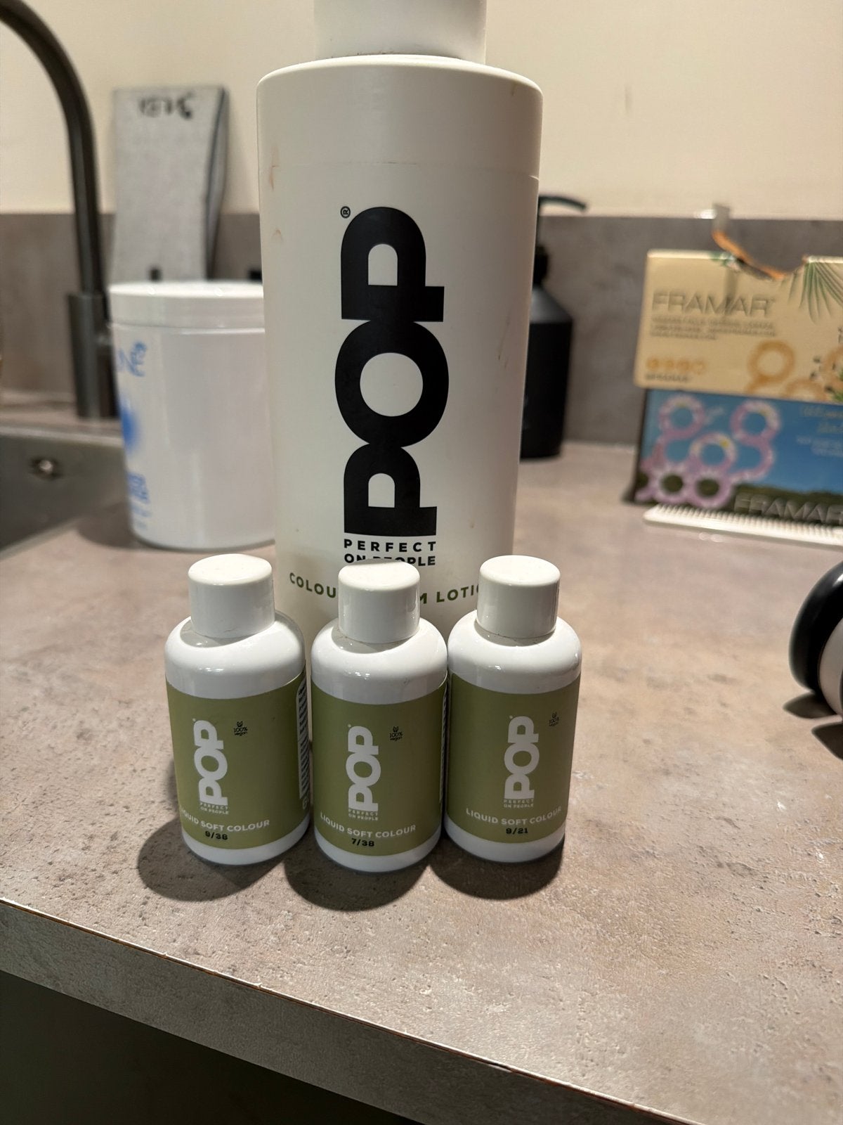 Pop Liquid Soft Colour haarverf en lotion, Ophalen, Nieuw, Overige typen
