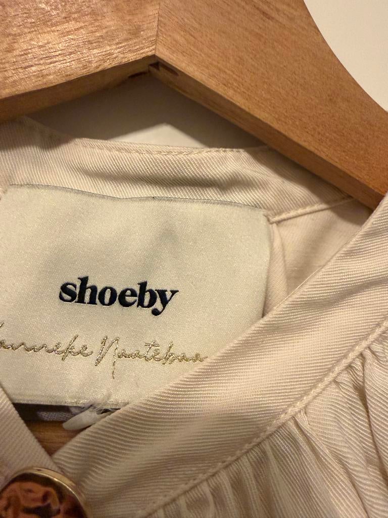 Shoeby Lonneke Nooteboom blouse maat S, Kleding | Dames, Ophalen of Verzenden, Gedragen, Maat 36 (S), Beige