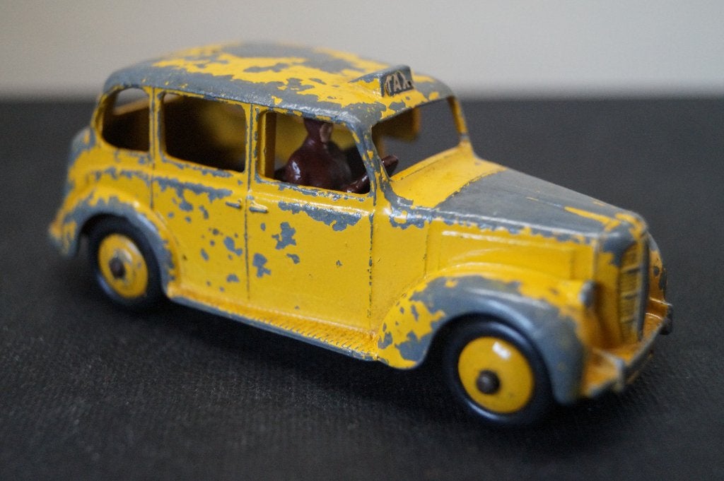 Dinky toy origineel. Geen Atlas. nr 40h/254 Austin Taxi FX3, Antiek en Kunst, Antiek | Speelgoed, Verzenden